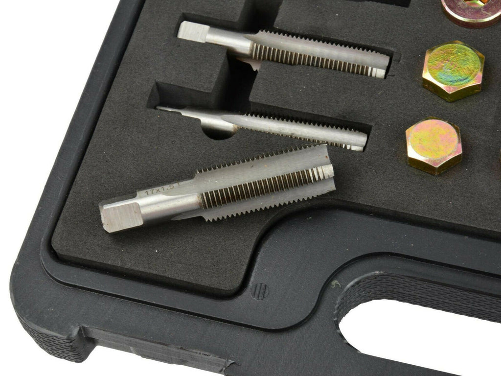 KIT d'outils de réparation de filetage de bouchon de vidange M13