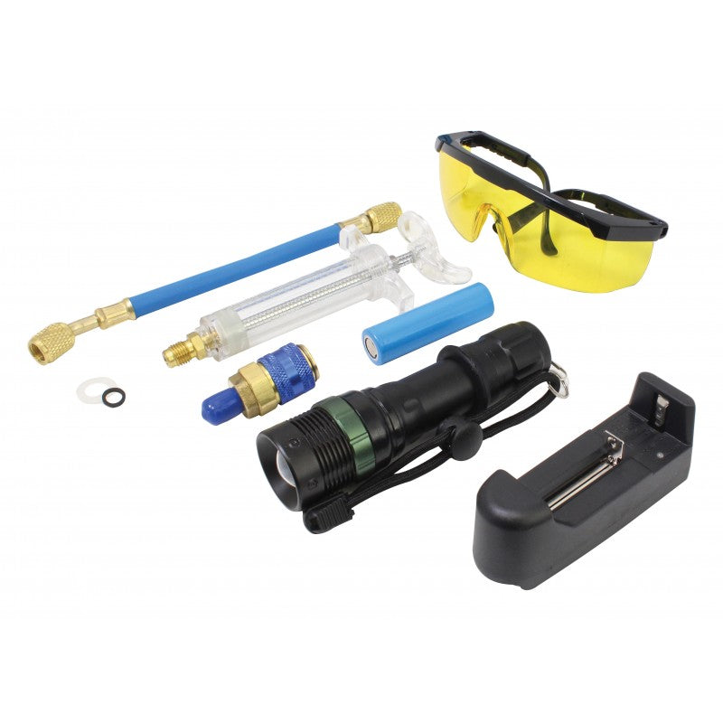 KIT DE DÉTECTION DE FUITES AVEC LAMPE UV