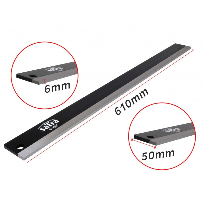 RÈGLE PLATE EN ACIER 610MM