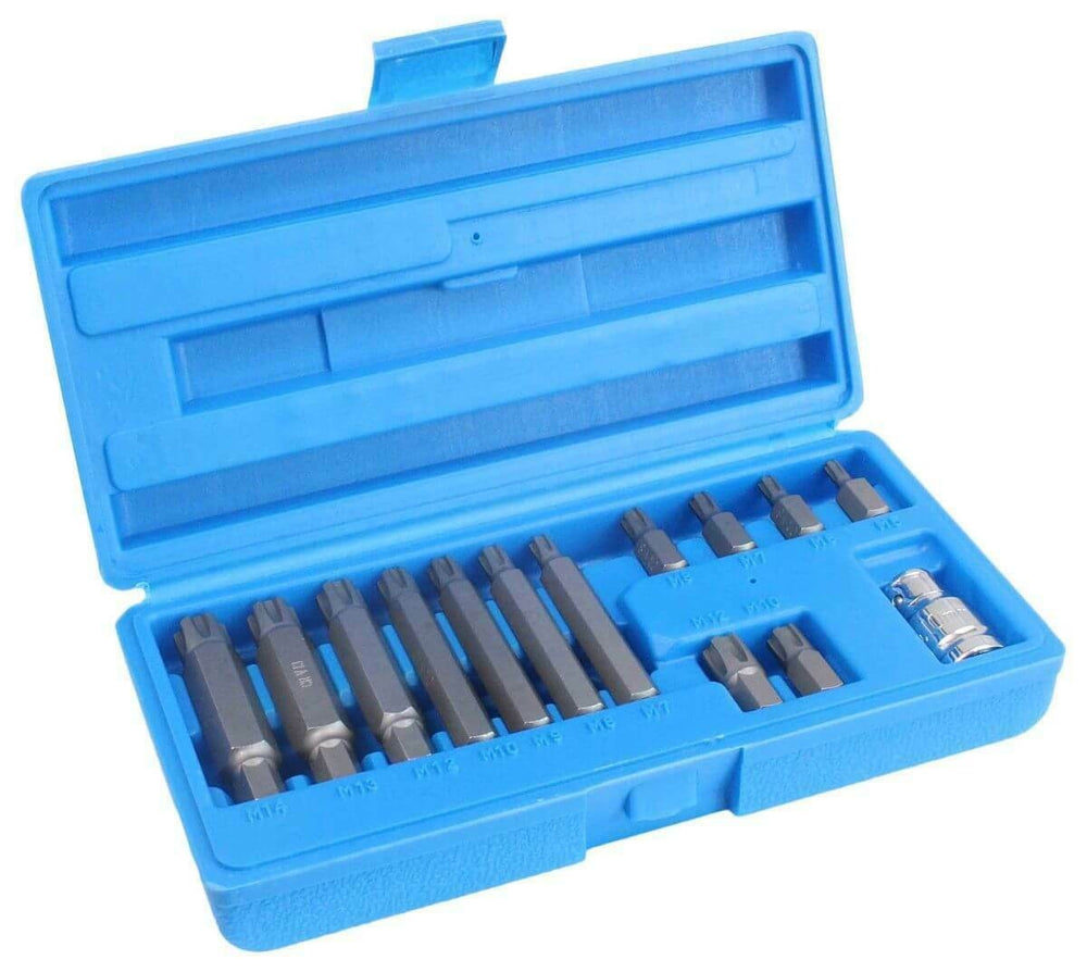 Coffret de 14 embouts Ribe 4-14 mm carré 1/2''