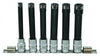 6 douilles longues TORX e-type -140mm