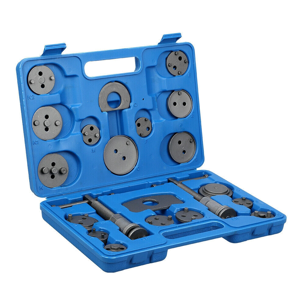 Coffret repousse piston d'étriers de freins et adaptateurs - 22 pièces