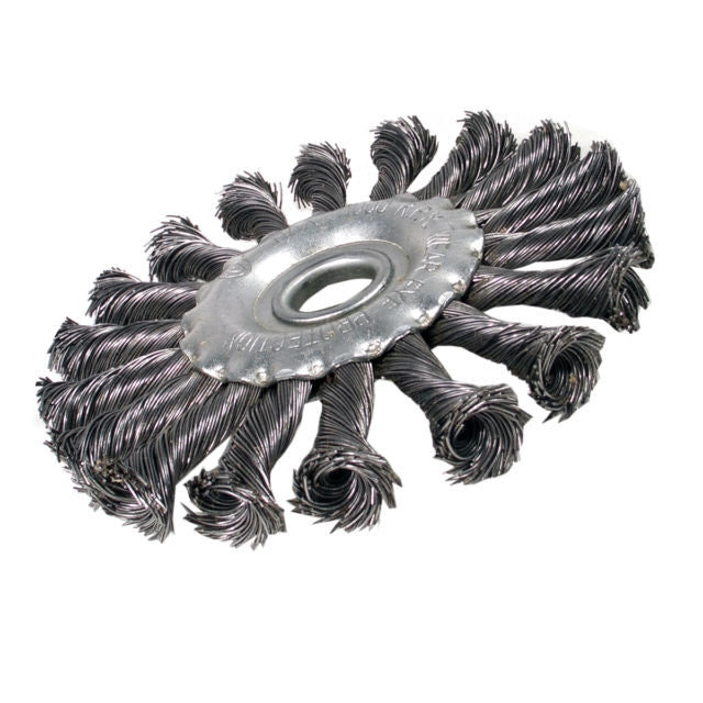 Brosse plate, diamètre 115mm