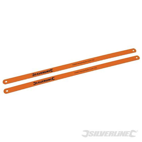 Lames acier cobalt pour scie à métaux x 2 -  24Tpi