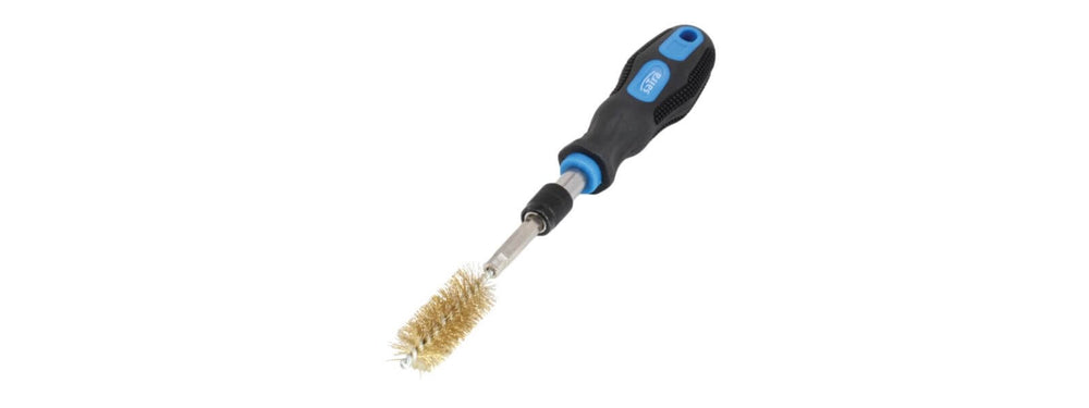 Assortiment de brosses rondes pour nettoyage, ébavurage, 38 pièces