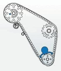 Blocage arbre à cames VAG / FORD 1,2-1,9 TDi, 2.0 SDi