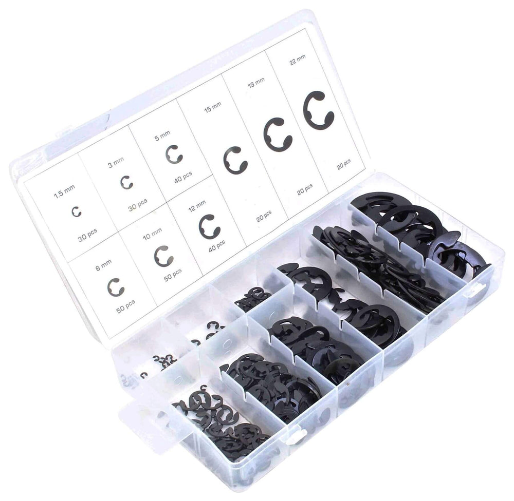 Coffret de circlips internes type E -300pcs