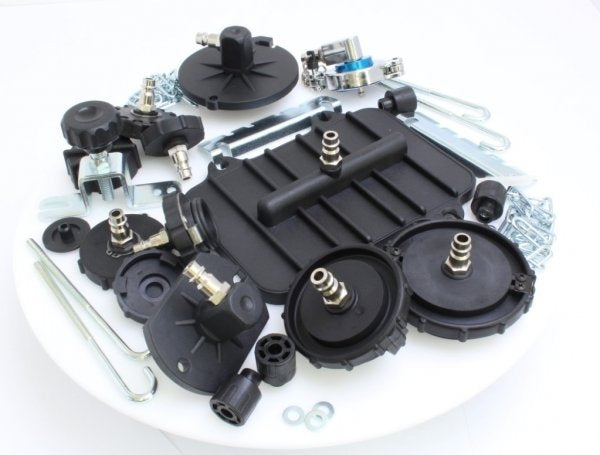 Kit d'adaptateurs pour machine à purger les freins autonome A-PBF12