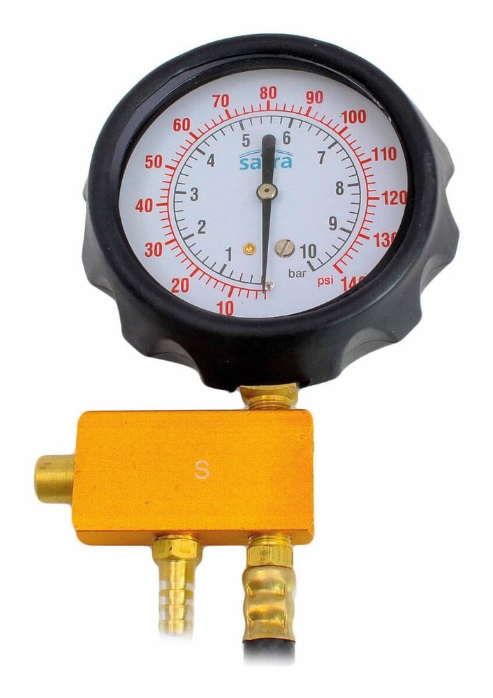 Testeur de pression de pompe d'essence et de diesel / compteur 0-145 PSI