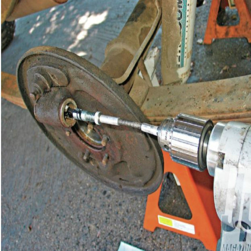 Rodoir-brunissoir de cylindre 32 à 90 mm cyclo, scooter, rectifieuse de frein
