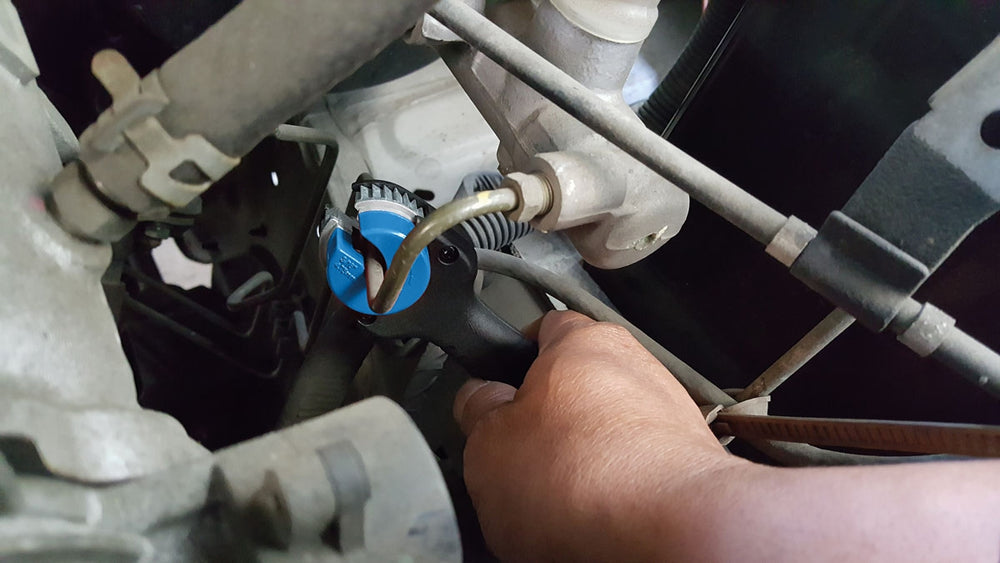 Mini coupe-tube à cliquet pour tuyau de frein 4,75mm difficile d'accès