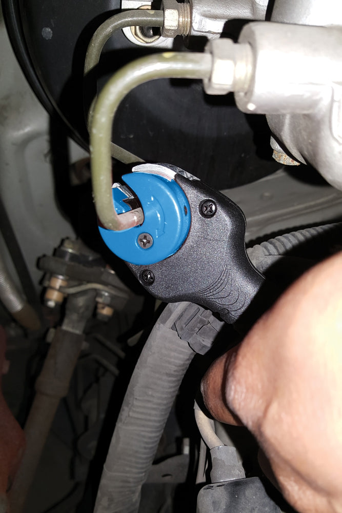 Mini coupe-tube à cliquet pour tuyau de frein 4,75mm difficile d'accès