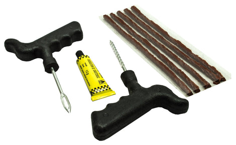 Kit de réparation d'une crevaison de pneus tubeless