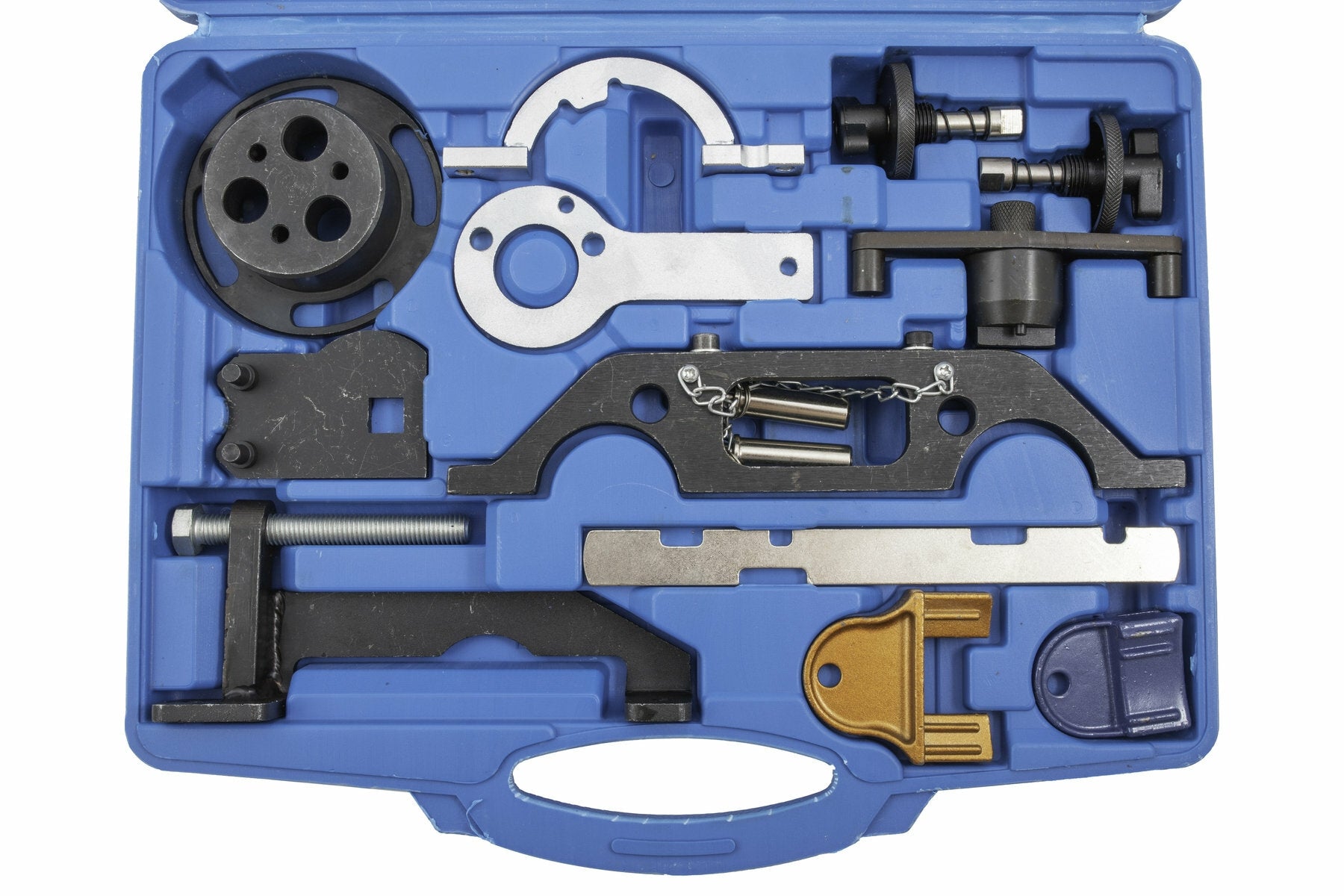 CCLIFE Kit d'outils de Calage du Moteur,Outil de Verrouillage,Courroie de  Distribution pour 1.4 1.6 1.8 2.0 16V : : Auto et Moto